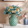 Американская керамическая ваза для гостиной, настольная цветочная композиция, креативный европейский стиль, крыльцо, ТВ-шкаф, декоративные украшения