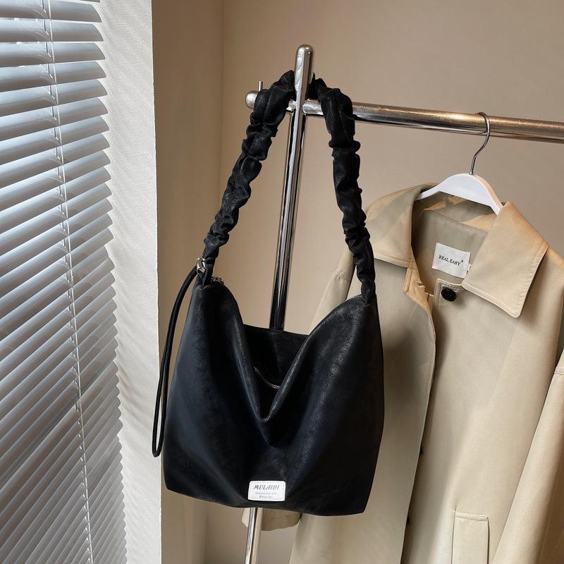 Повседневная сумка большой вместимости, женская новая расслабленная сумка-мессенджер через плечо для поездок на работу, сумка-тоут для студентки