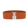 Vintage Metal Elastic Stretch Buckle Wide Waist Belt Waistband