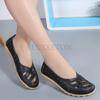 Summer Women Flat Shoes Casual Shoes Leather Slip-on Lofers Ladies Non-slip Cut Out Breathable Women's Moccasins Zapatos Mujer