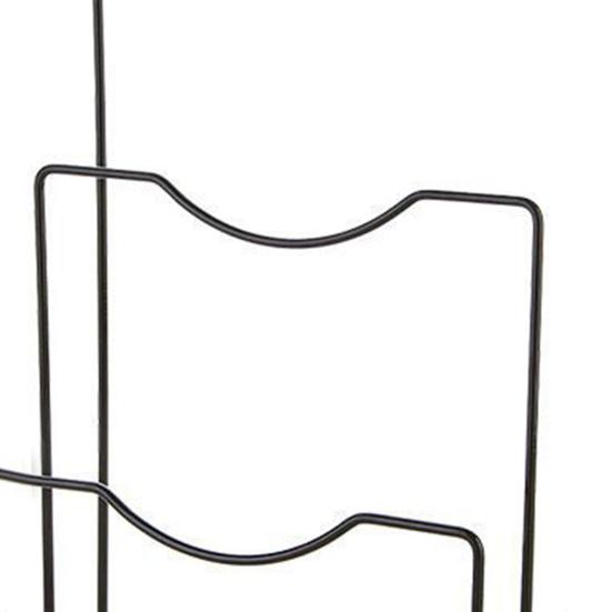 Pot Lid Rack Door Back Type Kitchen Organizer Wall Mounted Chopping Board Drain Rack Pan Cover Holder Eco-friendly Space-Saving