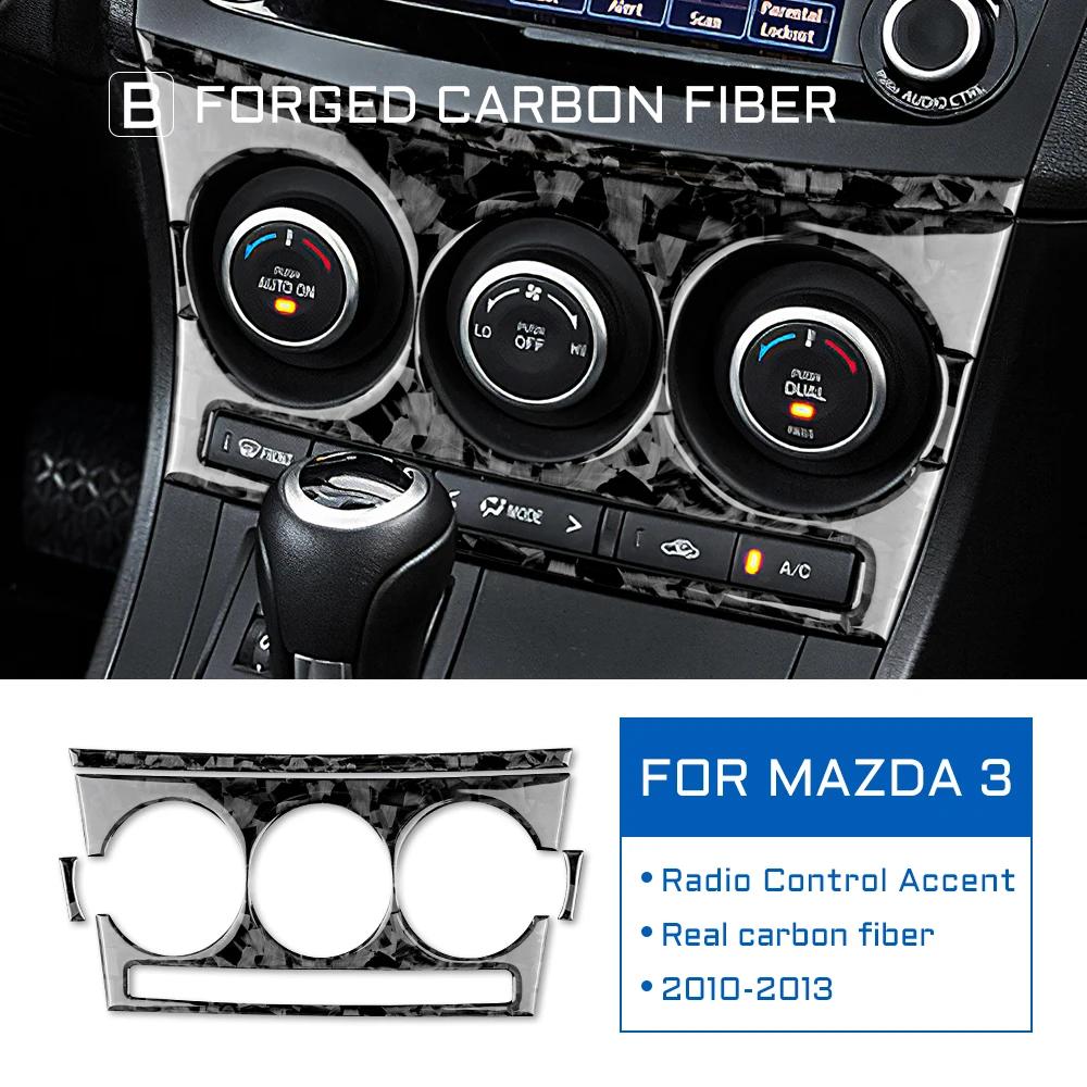 Carbon Fiber Radio Panel Sticker for Mazda 3 2010-2013 Interior Accessories