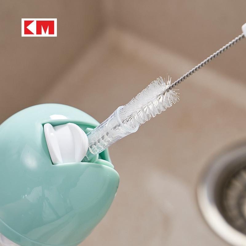 Чайный набор с носиком-кистью и жесткой щетиной для основных кухонных и чашечных чистящих средств