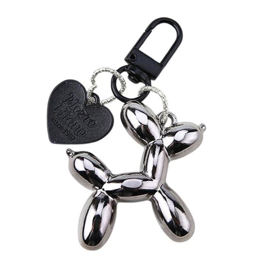 Мультяшный воздушный шар собака кулон брелок щенок шарм блестящие лазеры цветная сумка DIY украшения шарм домашний офис декор орнамент