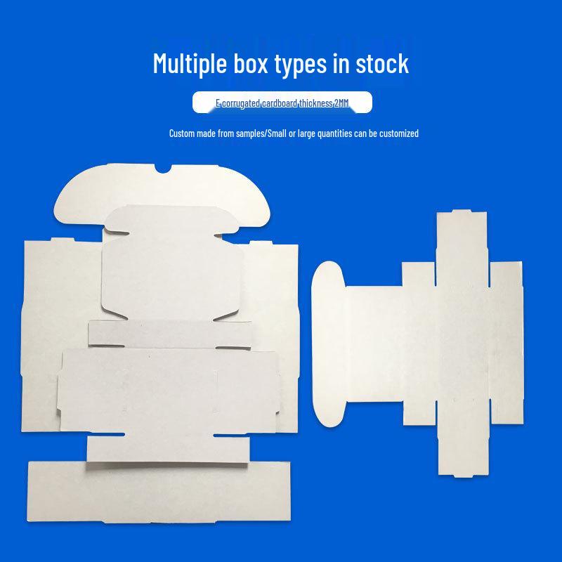 Three-layer Corrugated Rectangular Packaging Box for Electronics or Clothing.
