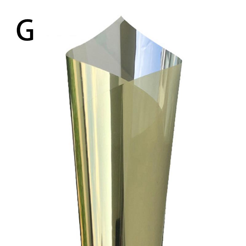 Односторонняя оконная пленка для конфиденциальности Солнцезащитное зеркало Светоотражающий оттенок Тепловой контроль Виниловые анти-УФ наклейки на окна для домашнего офиса