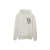 Y-3 Ft Zip Hoodie Large Logo Print Hooded Casual Loose Pullover Sweatshirt Autumn Men Hoodies Beige IT7524OFFWHITE