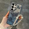Блестящий чехол-бабочка со стразами, защищенный от падений, для Samsung S26 Ultra/S24 Plus A16