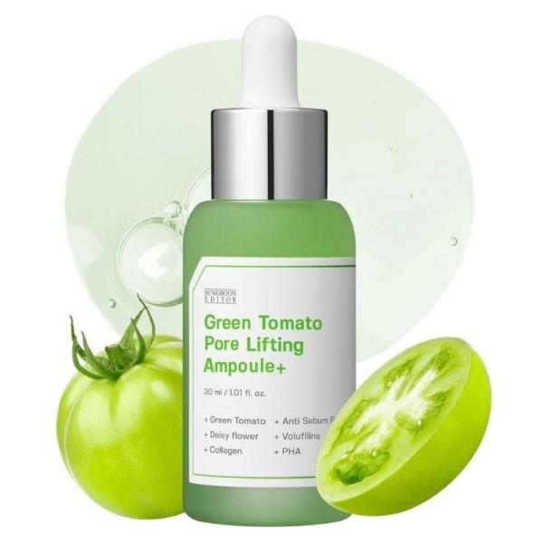 SUNGBOON EDITOR Green Tomato Pore Lifting Ampoule 30 мл