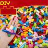 300/500/1000 DIY креативные строительные блоки оптовый набор Городские Классические блоки Собранный подарок на день рождения детские развивающие игрушки
