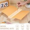 Деревянная колыбель для переплета книг с шилом Портативная колыбель для пробивки отверстий в книгах Переплетные принадлежности для домашнего DIY-творчества Форзацы