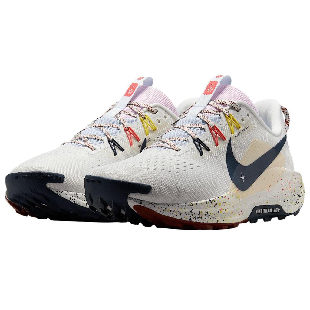 Nike Мужские кроссовки Pegasus Trail 5 Summit White Armory Navy Кремовые Футбольно-серые Розово-пенные DV3864-102