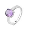 Серебряное кольцо с натуральным аметистом 2.317ct (2105961)