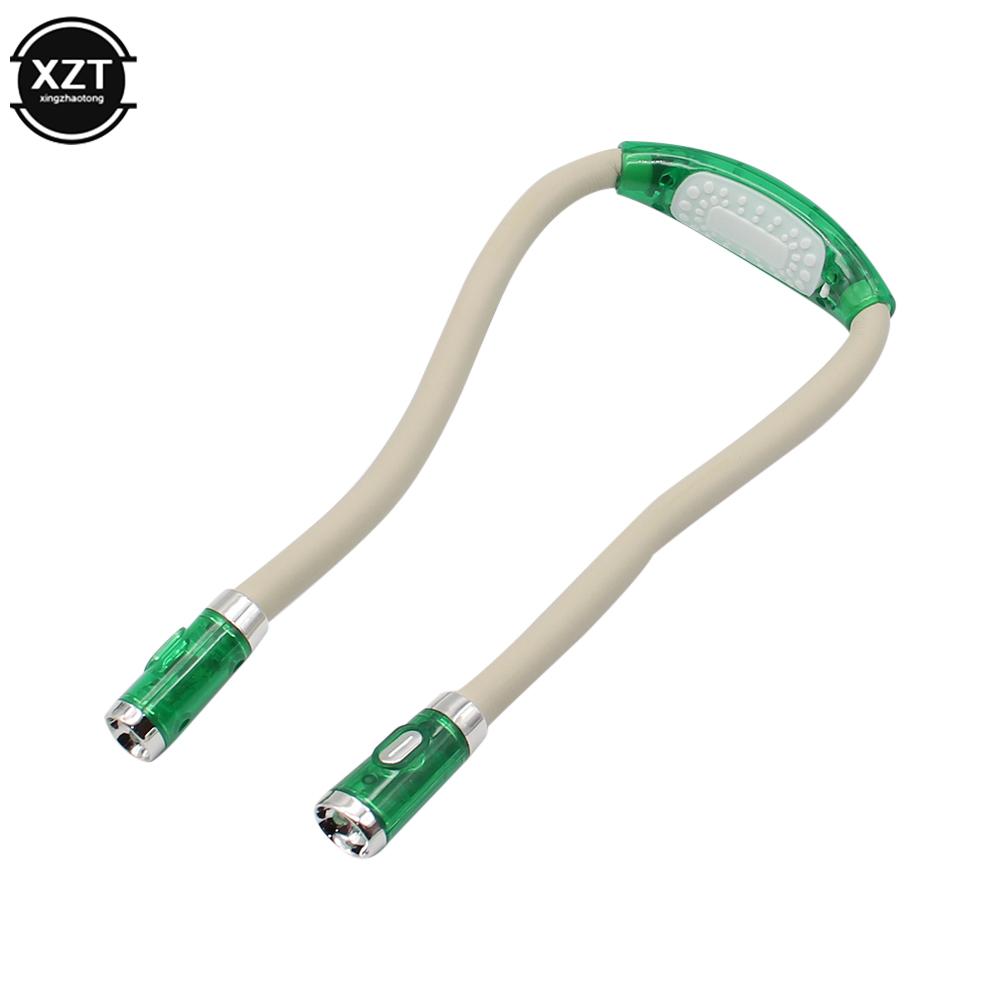 Гибкая шейная лампа для объятий, светодиодная лампа для шеи, ночная громкая связь, светодиодная лампа для шеи, лампа для чтения, новинка, светодиодная ночная лампа для кемпинга, фонарик