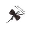 Fake Hair Braided Chignon Ribbon Bow Hair Clip Bun Fashion Hair Donut Bun  Girls