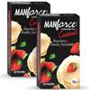Презервативы для мужчин со вкусом клубники и ванили 10 шт. X Упаковка 2 шт. С дополнительными точками Смазанные Презервативы для удовольствия