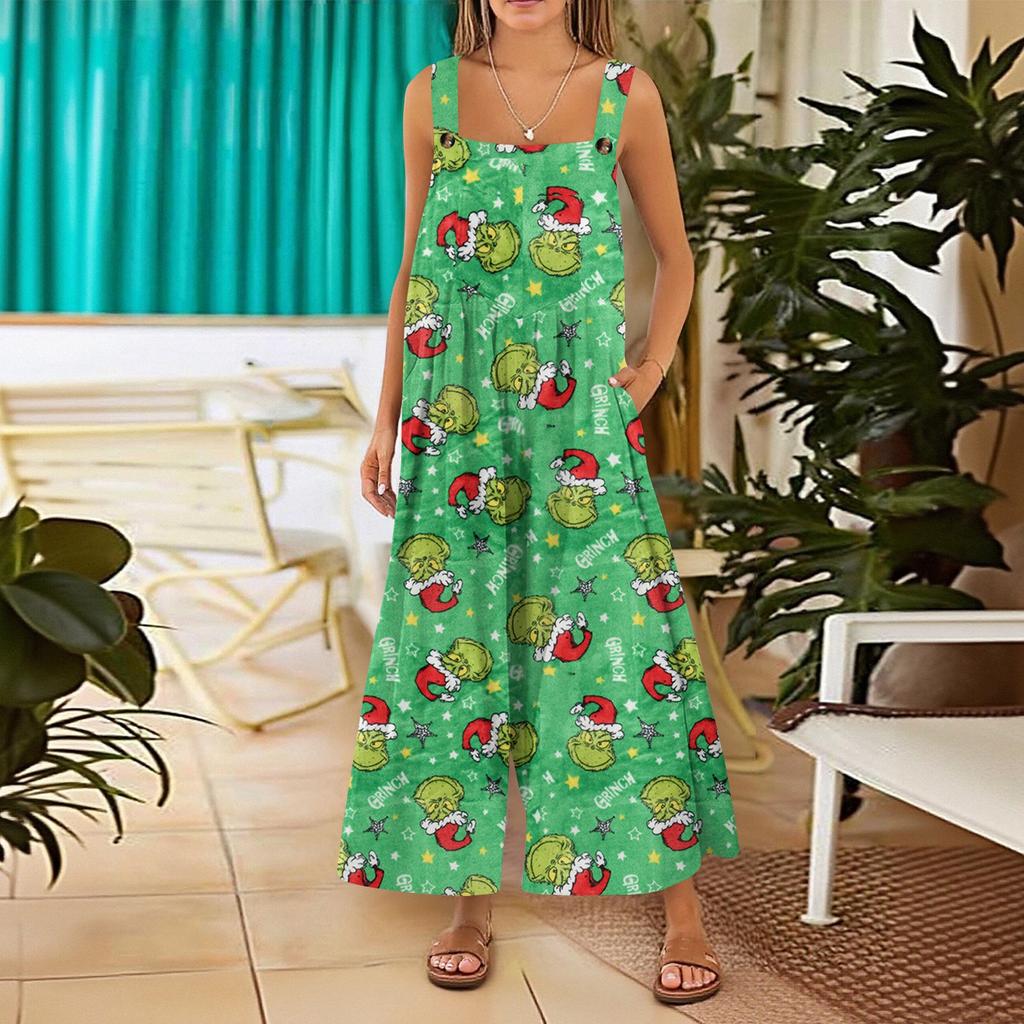 Женские повседневные комбинезоны, комбинезоны с регулируемыми бретелями, летние без рукавов, милые удобные комбинезоны с карманом