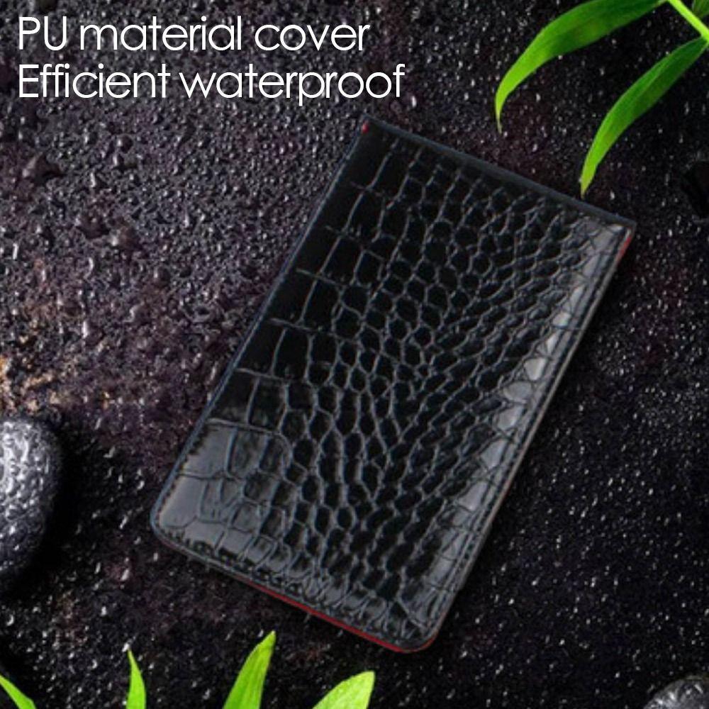 Портативная водонепроницаемая книга для записи результатов гольфа из искусственной кожи, счетчик гольфа, держатель карточки для записи результатов