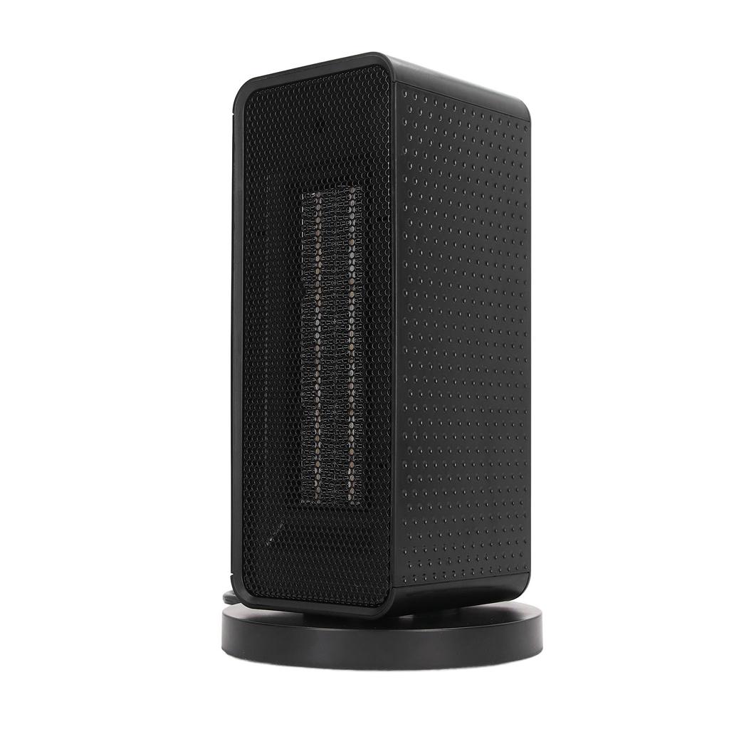 1200W Small Space Heater Oscillating Vertical Fast Heating Overheat and Tip Over Protection for