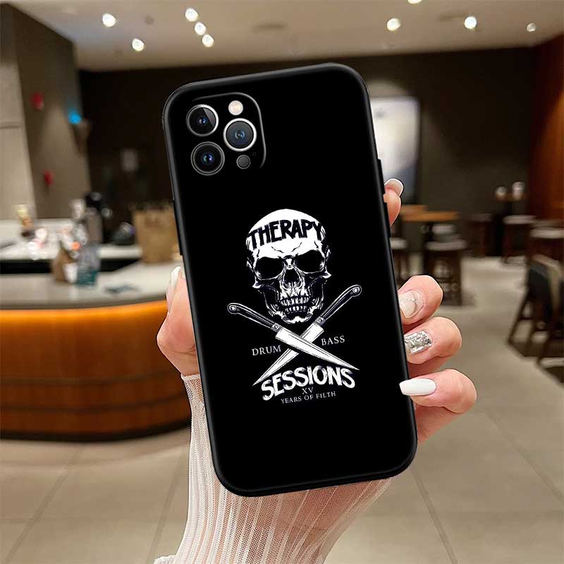 NH31 Horror Skeleton Skull New High-End Shell Phone Case for iPhone SE X XS XR 16E 17 11 Pro Max 8 7 6 6s Plus Air