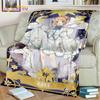 Одеяло с аниме-картой Captor Sakura, мультяшное одеяло Sakura-Star Crest, фланелевое одеяло, розовое одеяло для дивана-кровати, декор комнаты для девочек