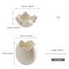 Керамический контейнер для свечей в виде яичной скорлупы с крышкой, высокая эстетическая ценность, чаша для ароматерапевтических свечей