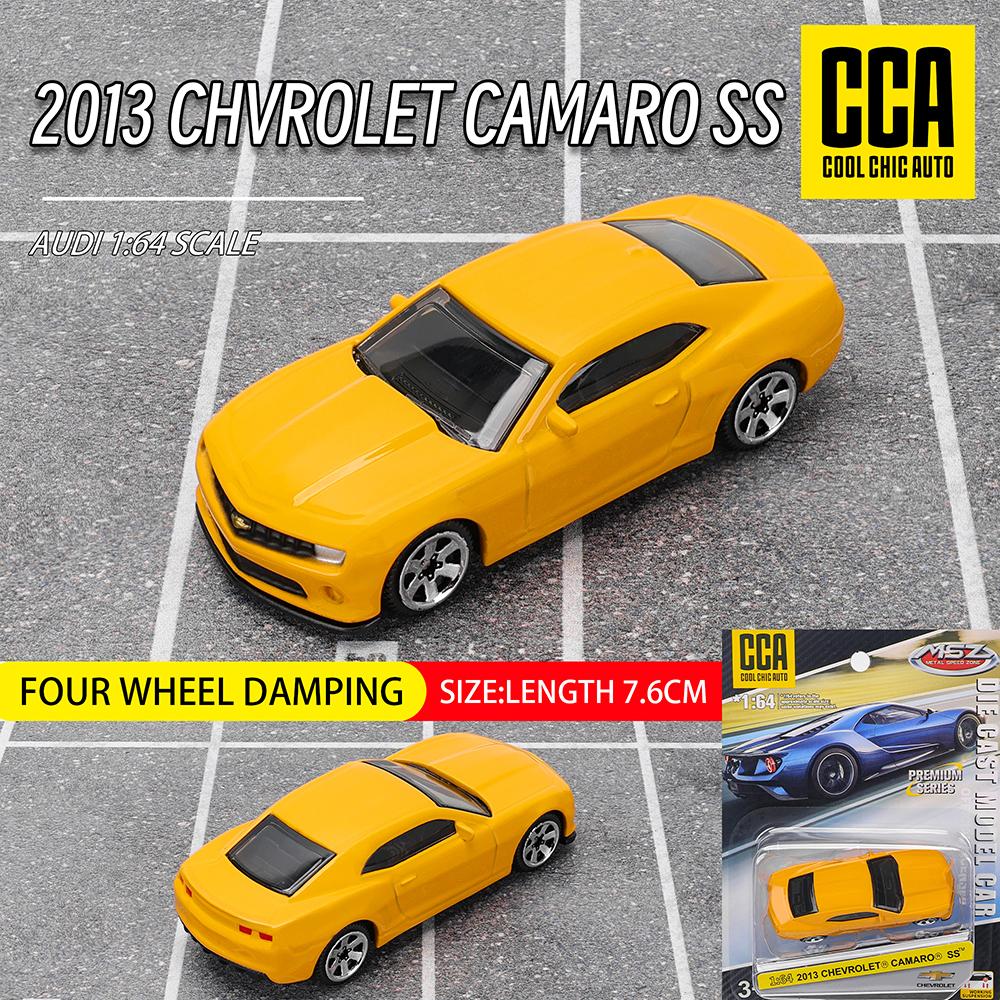AJL1  CCA 1:64 2018 FORD MUSTANG  Exquisite hanging model classic car static car model alloy die-casting car model collection gift toy