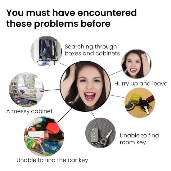 2 шт., водонепроницаемый беспроводной свисток в форме листа, пульт дистанционного управления, мигающий трекер ключей, портативный локатор ключей, брелок, устройство против потери ключей