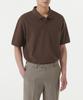 MUSINSA STANDARD Relaxed Fit Pique Polo Shirt [Baroque Brown]