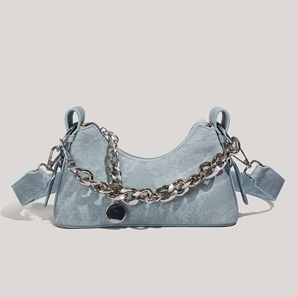 Женская однотонная универсальная многослойная сумка из искусственной кожи на молнии через плечо, сумка через подмышку, сумка-мессенджер