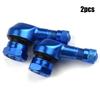 Motorcycle 90 Degree Angle Valve Stems with CNC Aluminum Alloy Material (2PCS)
