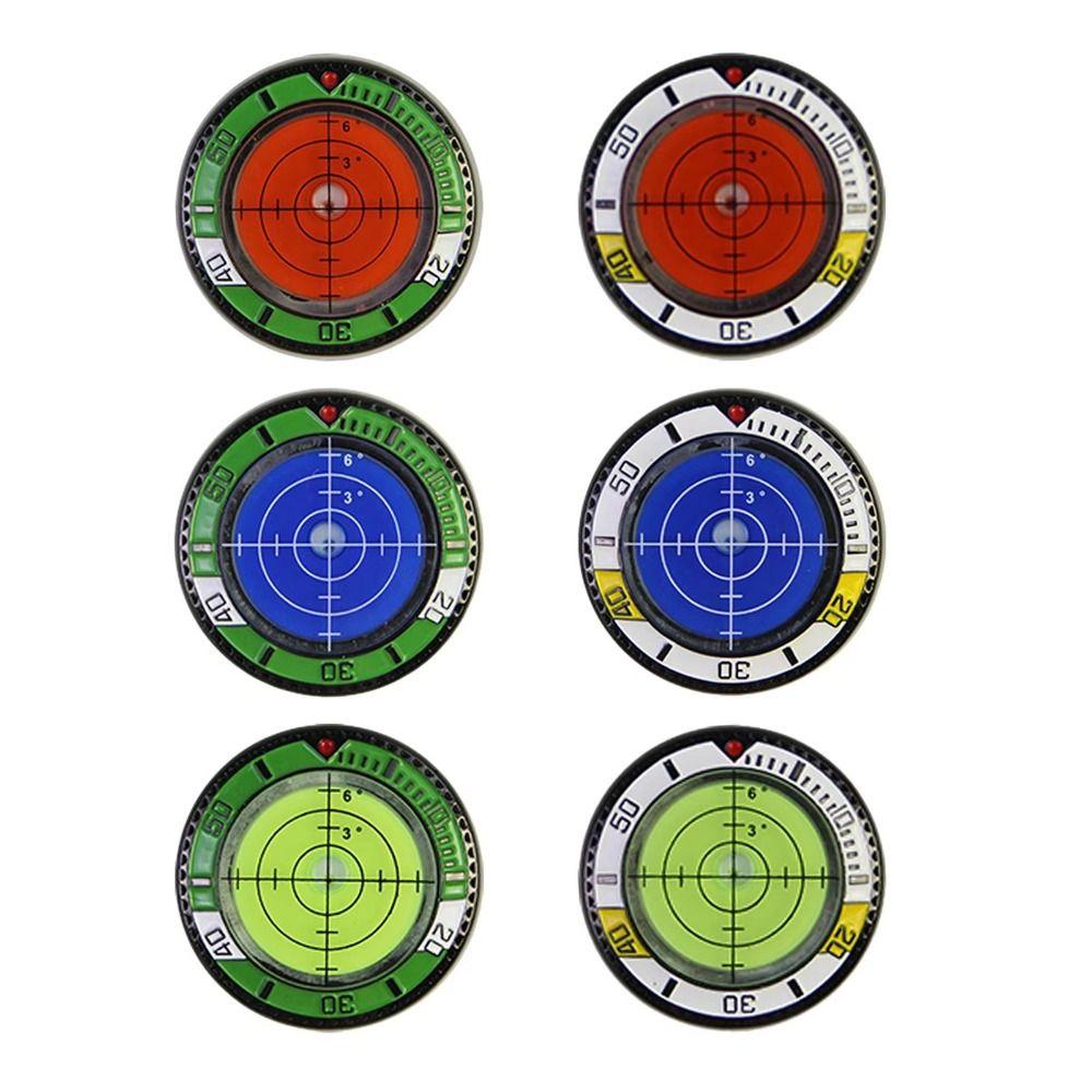 High Precision Golf Tools Leveler Ball Marker Golf Spirit Level Golf Slope Meter Gift for Golfers