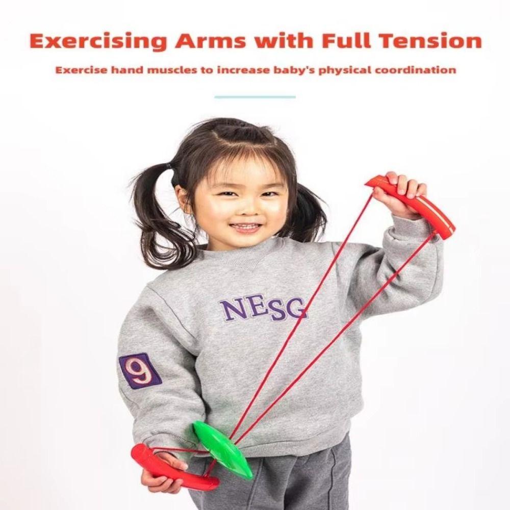 Тренажер для рук Мячик-скакалка Спортивная скакалка Мяч Игрушка для улицы