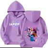 Kids Hoodies & Sweatshirts Kpop Hunters Witch Hunter Group Pattern Children's Girl Pocket Hoodie Sweatshirt