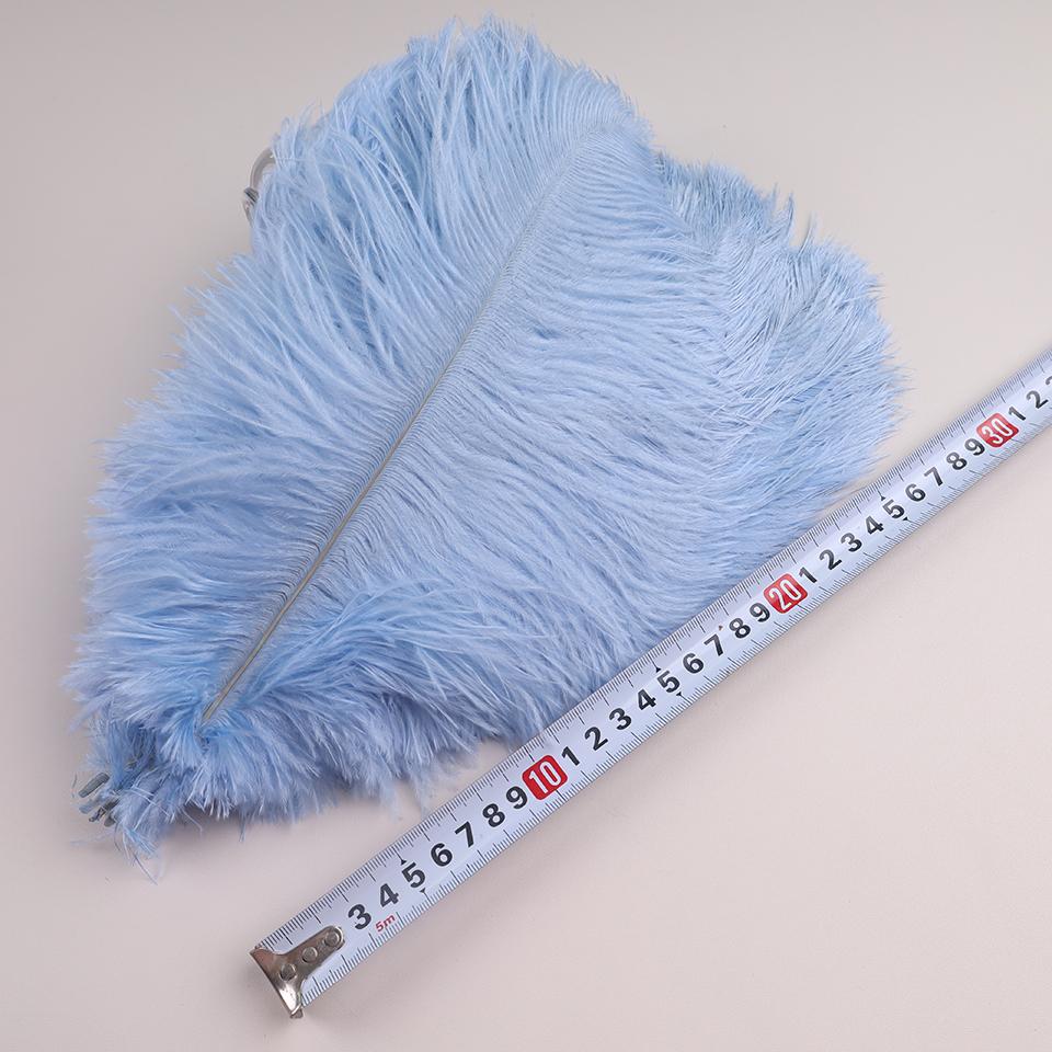 10 шт. 30-35 см Страусиные перья для рукоделия Свадебное украшение 12-14" Аксессуары для рукоделия Настольные центральные элементы Карнавальные перья