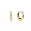 Сабни Серебряный (С) Серьги Twist One-Touch M Hl6E49642C9Xxx