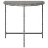 Garden Table Gray 80 x 50 x 75 cm Poly Rattan