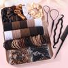 1109-Piece Hair Accessories Set with Hair Ties, Combs, and Styling Tools