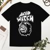 НОВАЯ Хэллоуинская футболка группы Acid Witch Все размеры S-345XL Подарок для фанатов HRO139 Унисекс футболка