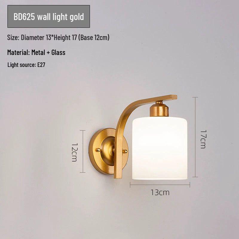 Modern Nordic LED Wall Lamp for Bedroom and Living Spaces