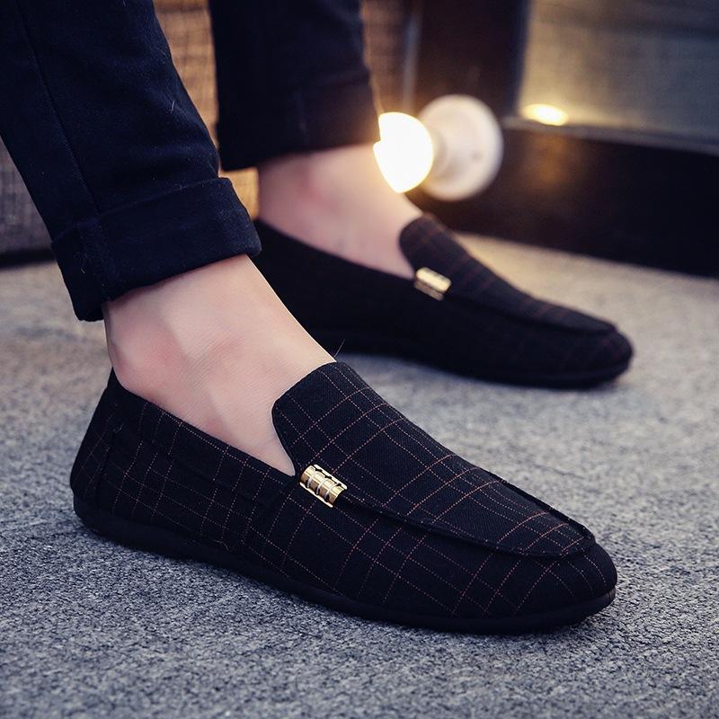 Мужская обувь Doudou Business Casual Обувь Doudou Мужская летняя обувь с мягкой подошвой Lazy Shoes Мужская износостойкая обувь с мягкой подошвой