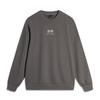 Li Ning Sports Lifestyle Series Warm Crew Neck Pullover Long Sleeve Sweatshirt Unisex Sweatshirt Road-Grey AWDU925-6