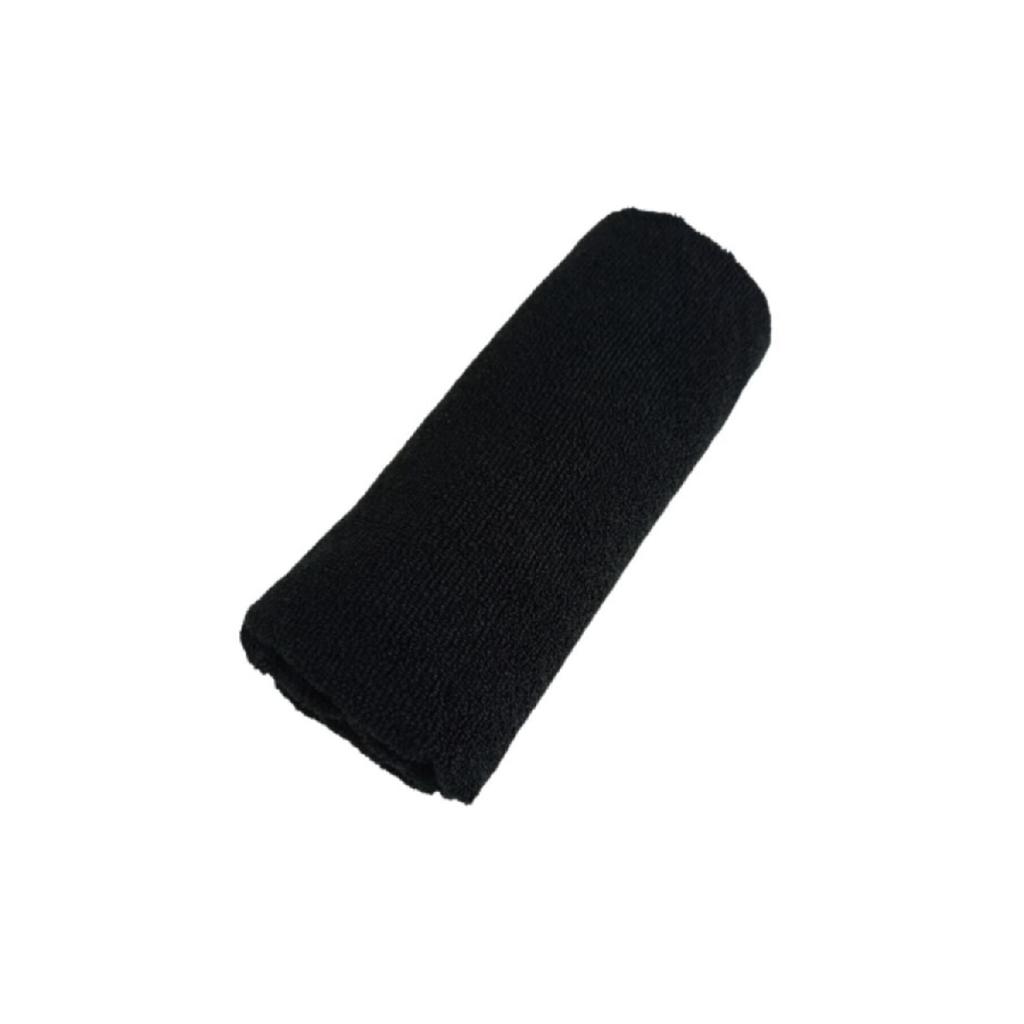 Черное пятно спортивного полотенца парикмахера стороны руки Микрофибры и см 50 кс 90 устойчивые к краске волос