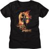 Hunger Games T Shirt Girl On Fire Katniss Womens Short Sleeve T Shirts Sci-fi Movie Graphic Tees