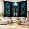 Edward Scissorhands Wall Tapestry Home Decor Hanging Cloth Art Background Tapestry for Bedroom