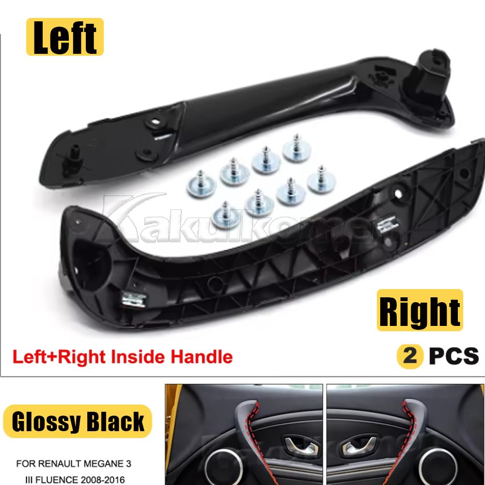 Для Renault Megane 3 III Fluence 2008-2016 Внутренняя Передняя Левая Правая Ручка Двери ide Внешняя Крышка 809600015R 197012651