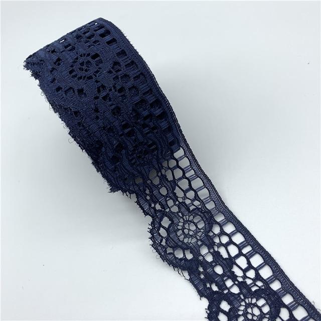 5 ярдов 38 мм кружевная лента, ремесленные изделия, вышитая кружевная бейка, лента ручной работы, кружевные украшения, сделай сам, швейная ткань, французская кружевная ткань