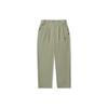Li Ning X Jackie Chan Collaboration Kung Fu Series Solid Color Loose Fit Breathable Casual Pants Men Bottoms Olive-Green AKXU093-1