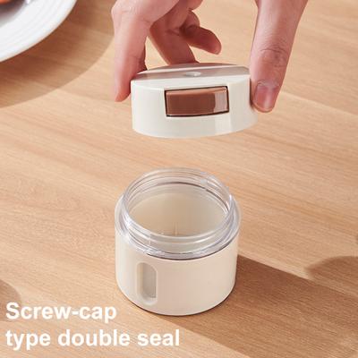 Набор магнитных банок для специй Yousheng, настенный мерный дозатор с прозрачным окном, герметичный органайзер для соли и перца для сахара