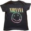 26 футболка Nirvana Sorbet Ray Smile Логотип группы новая Официальная женская Свободный крой Унисекс футболка
